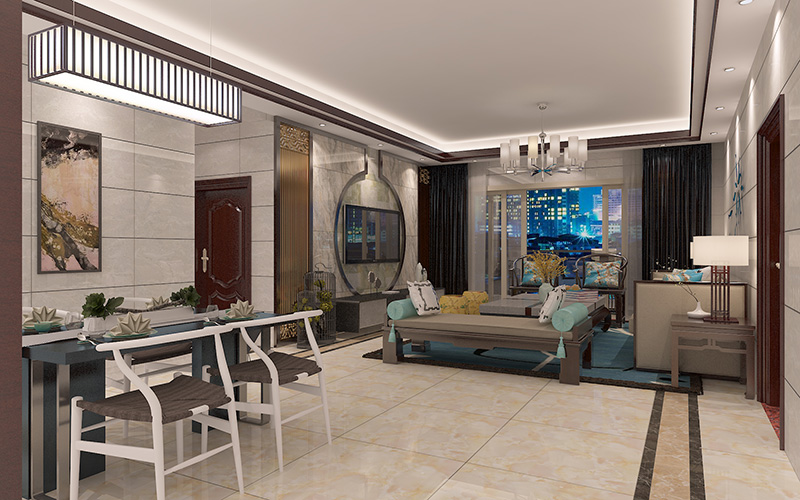 内江简约通透的空间