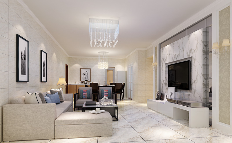 内江89平的现代风格装修